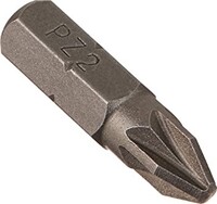 1 1/4 X 1 HEX SHANK POZIDRIV INSERT